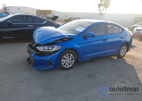 2017 Hyundai Elantra Se из США, поврежденный, VIN KMHD74LF9HU122859